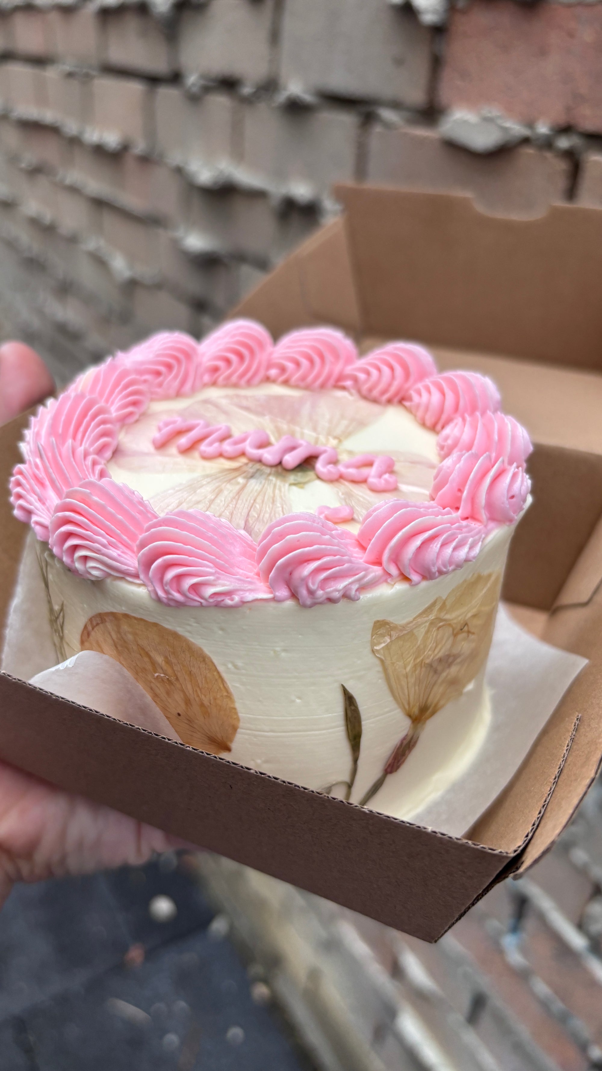 Mama Mini Cake Box