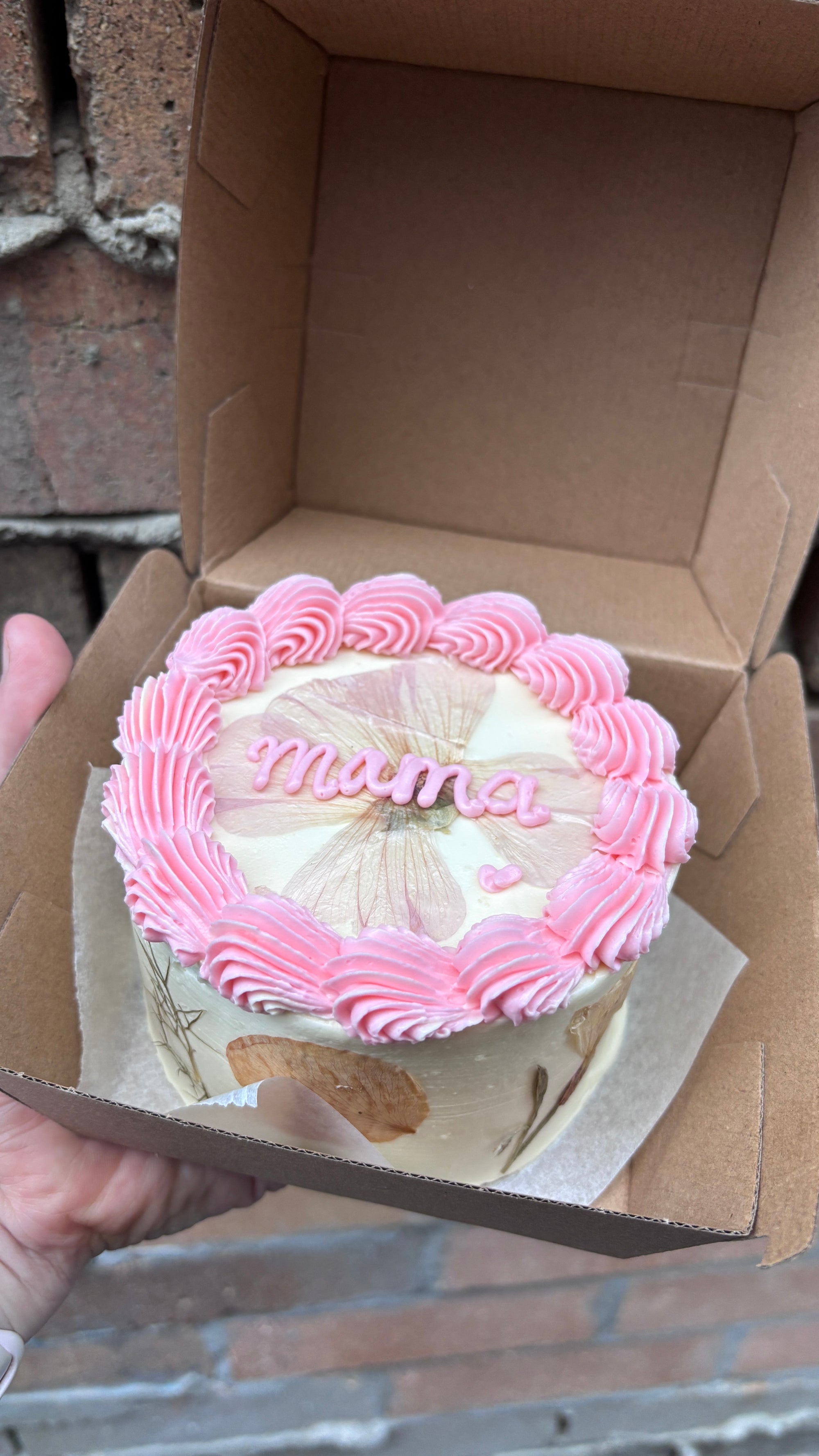 Mama Mini Cake Box